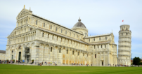 La tour pench&eacute;e de Pise et la cath&eacute;drale Santa Maria Assunta de Pise