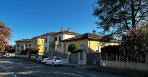 Stra&szlig;en im Stadtteil Sant'Anna in Lucca.