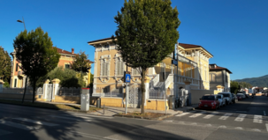 Stra&szlig;en im Viertel Arancio in Lucca.
