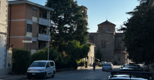 Stra&szlig;en im Stadtteil Sant'Anna in Lucca.