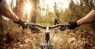 mountain bike trail